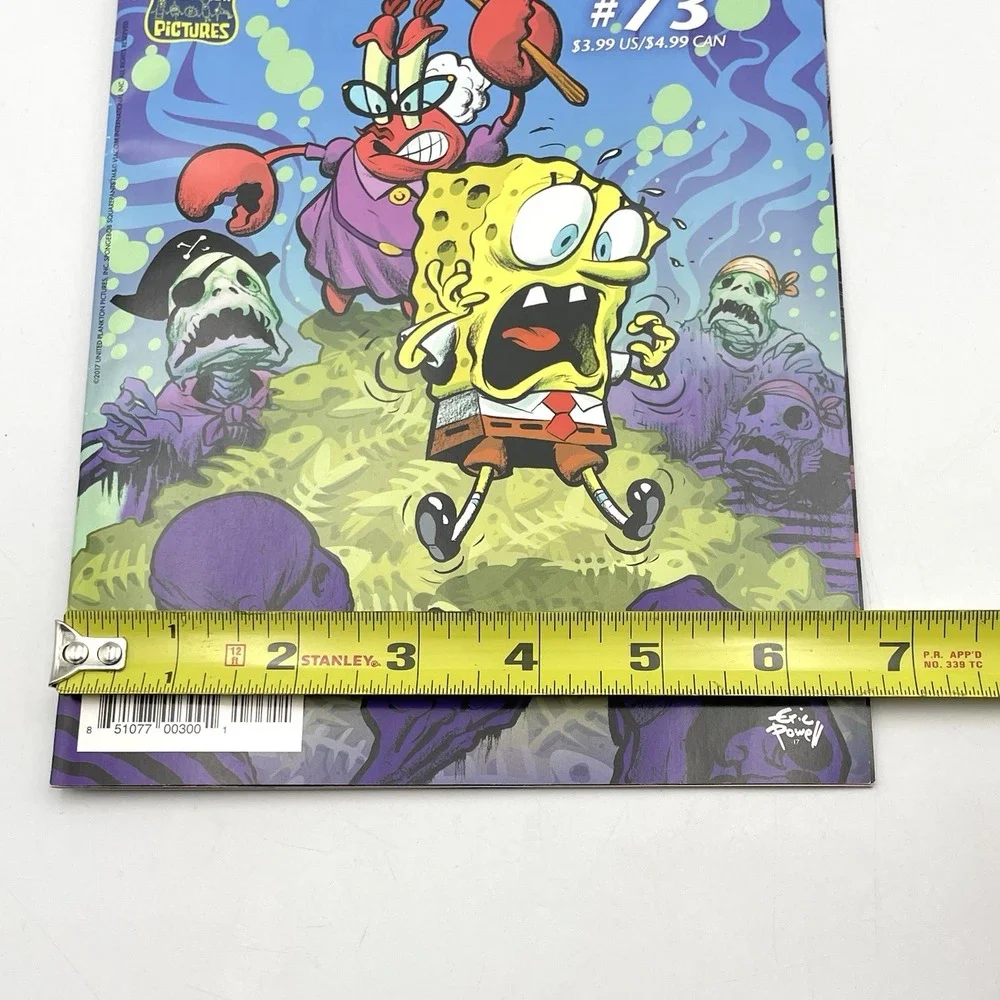 SpongeBob Comics #73 2017 Curse of the S.S. Unpleasant United Plankton Direct